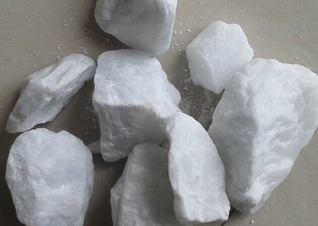 White Barite Lumps